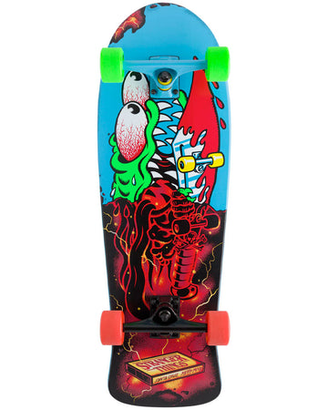 Stranger Things Meek Shaped Complete Cruiser Skateboard - 10.1 X 31.13