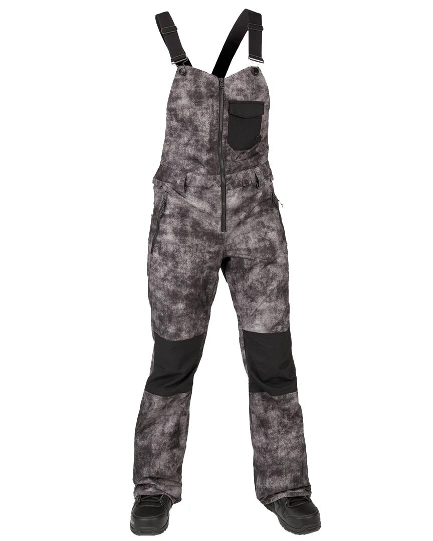 Swift Bib Overall Snow Bib - Acid Black