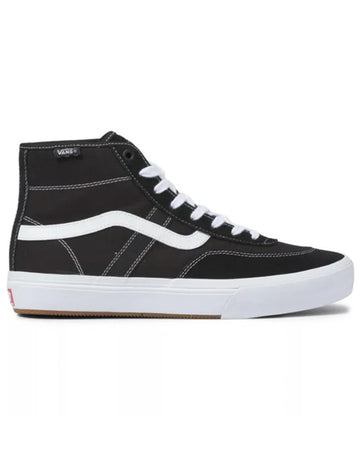 Souliers Crockett High - Black/White