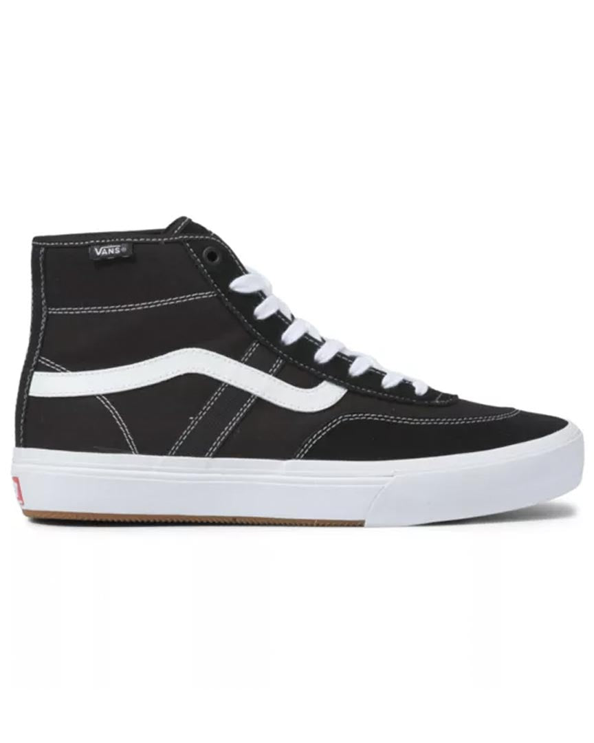 Souliers Crockett High - Black/White