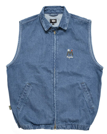 Lover Vest Suit Jacket - Light Blue