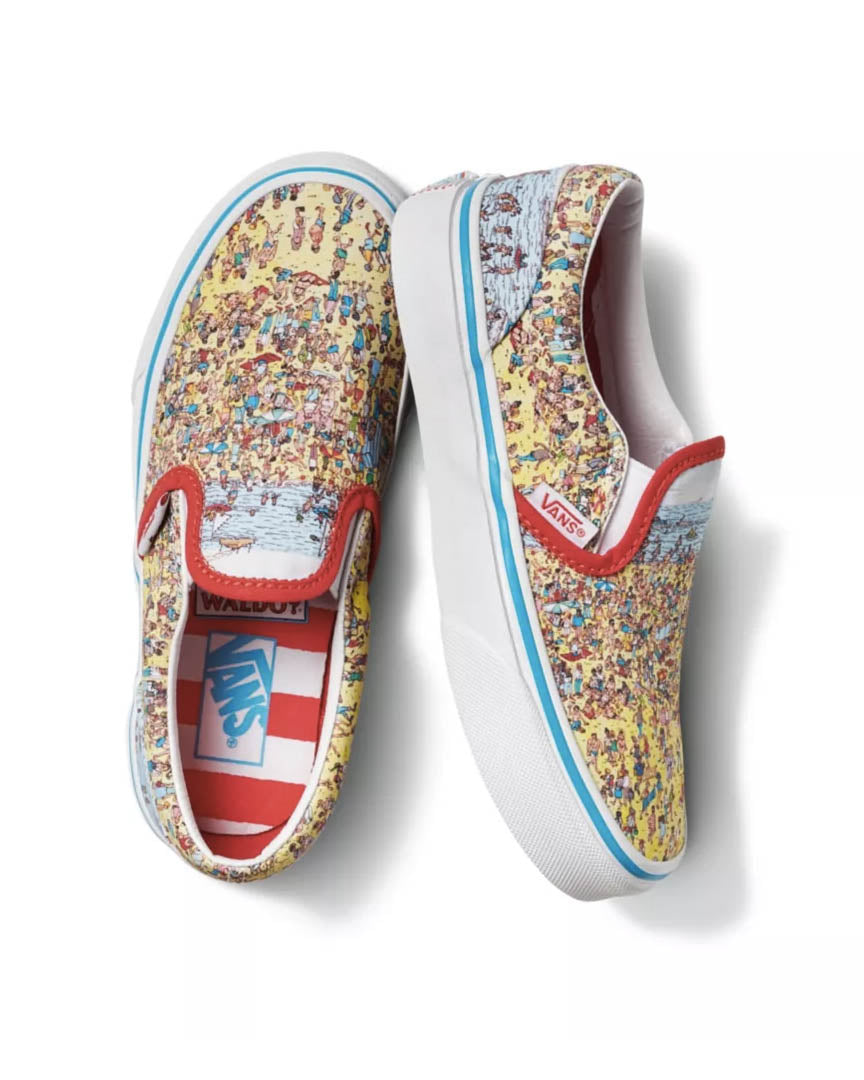 Vans X Where'S Waldo Shoes - Find Steve/Beah
