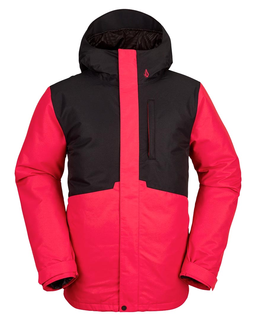 Manteau neige 17 Forty Insulated Winter Jacket - Red Black
