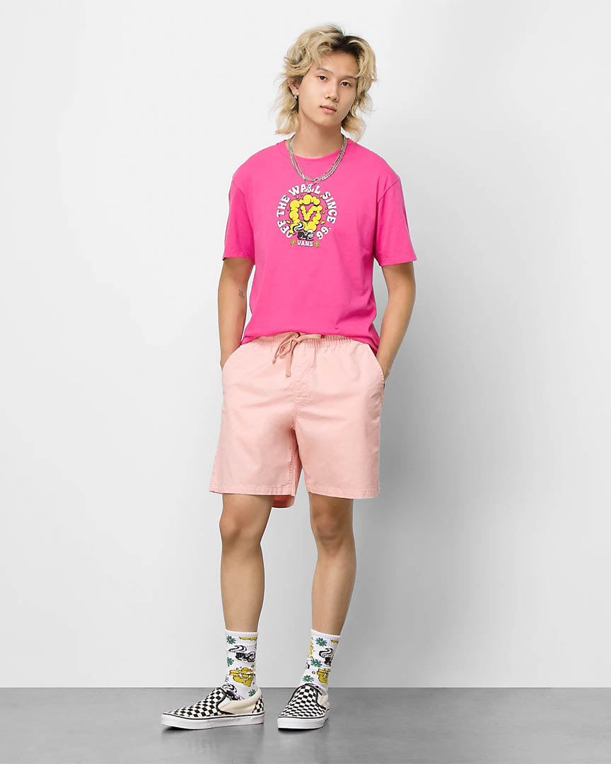 Range Relaxed Elastic Shorts - Pink