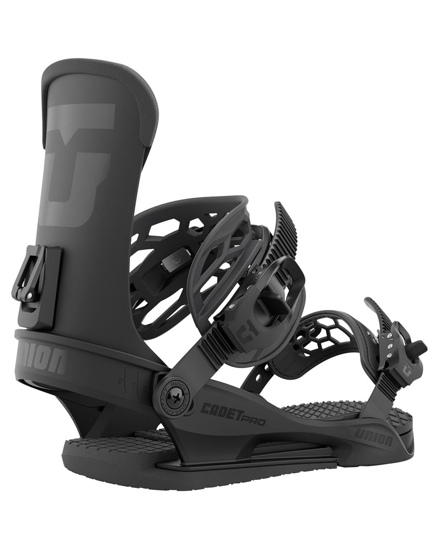 Cadet Pro Youth Snowboard Bindings - Black 2023/24