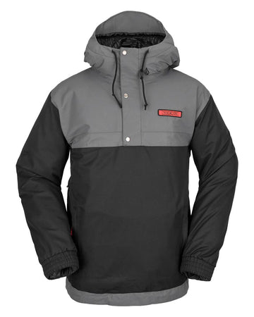 Longo Pullover Winter Jacket - Black