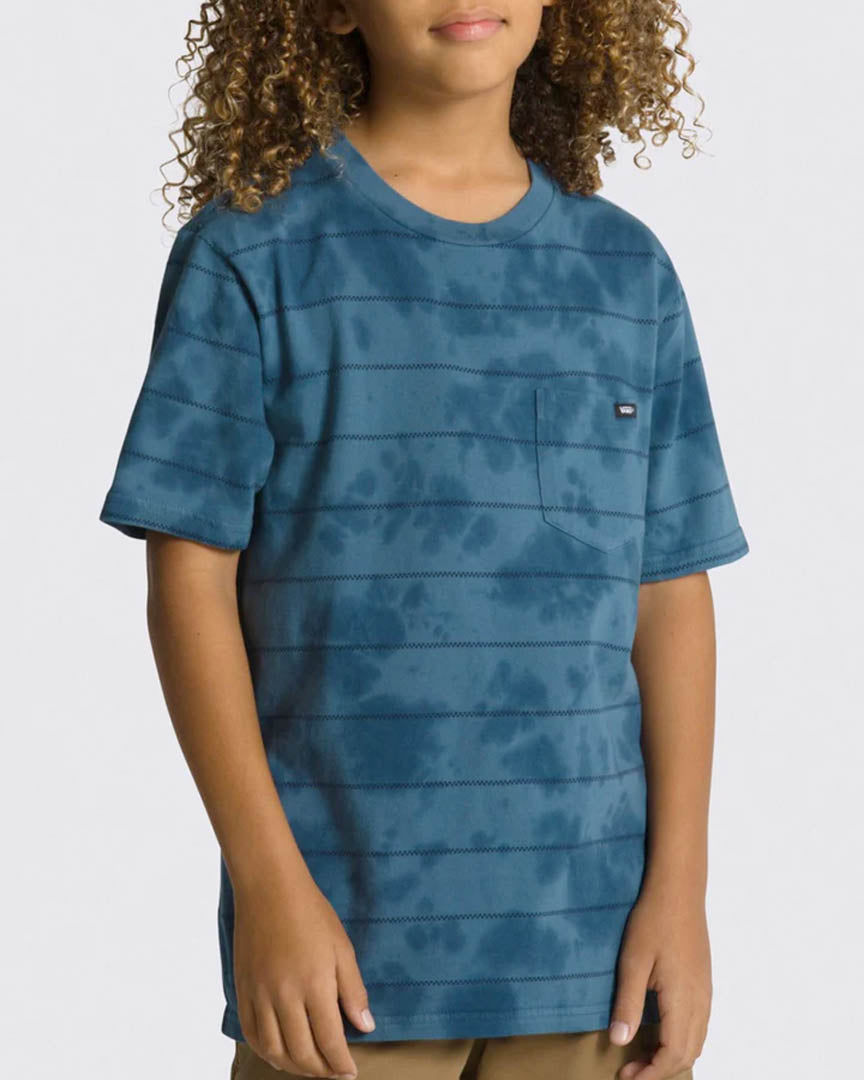 Viewside Microstripe Ss T-Shirt - Teal