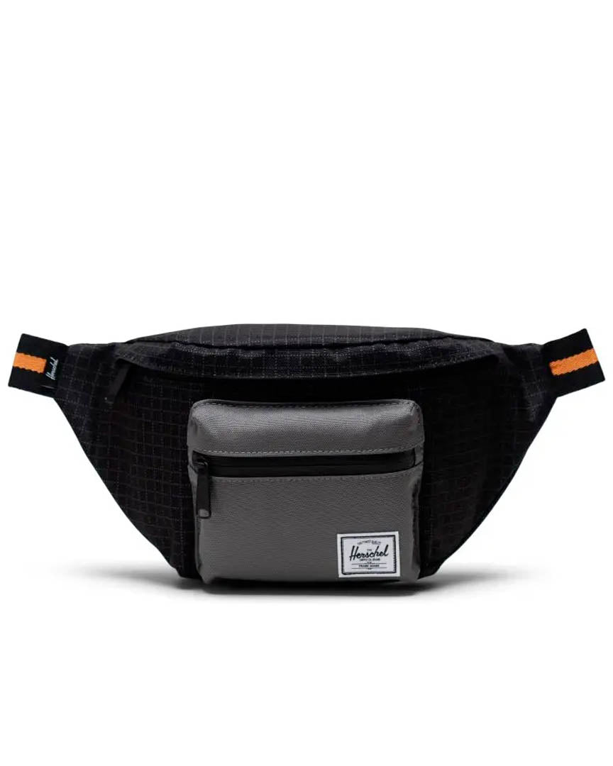 Seventeen Shoulder Bag - Black Grid