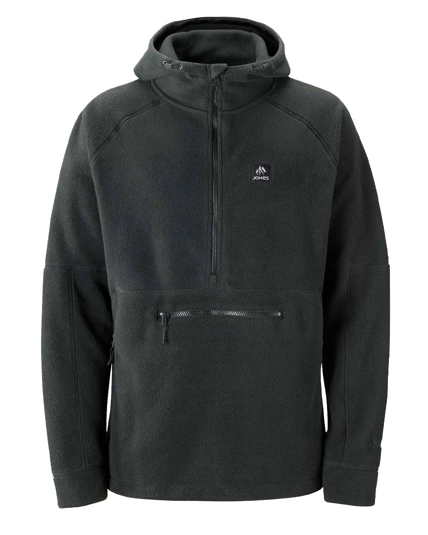 MTN Surf Recycled Fleece Hoodie - Black