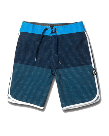 Lido Scallop Mod Boardshorts - Faded Navy