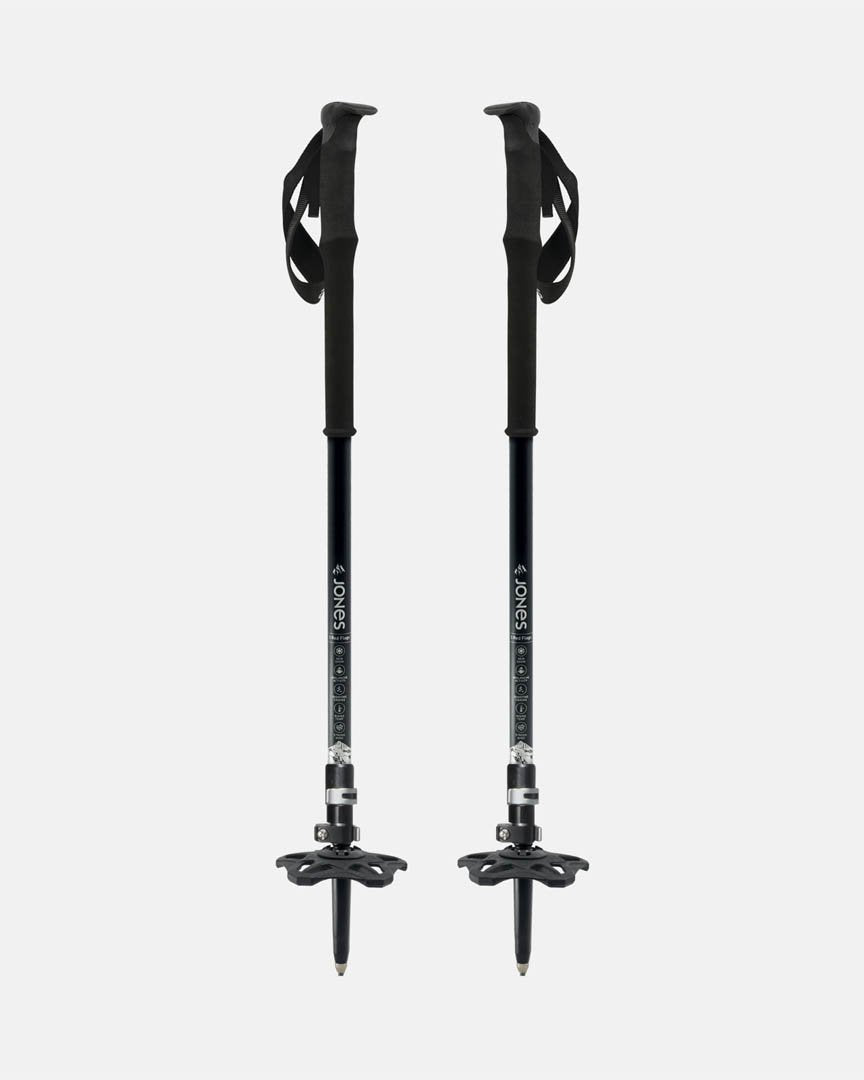 Flip-Lock Talon Splitboard Poles - Silver