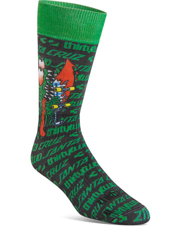 Chaussettes isolantes Santa Cruz Sock - Green