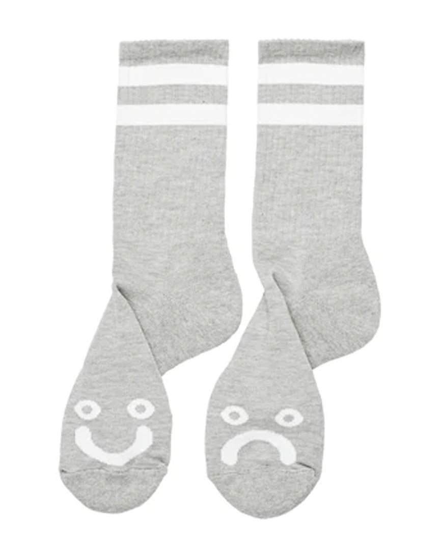 Happy Sad Socks Socks - Heater Grey