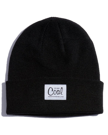 Beanie Mel Recycled Polylana Knit - Black