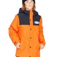 Stone 91 Insulated Winter Jacket - Orange Shock