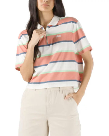 T-shirt Skate Stripe Polo - Marshmallow