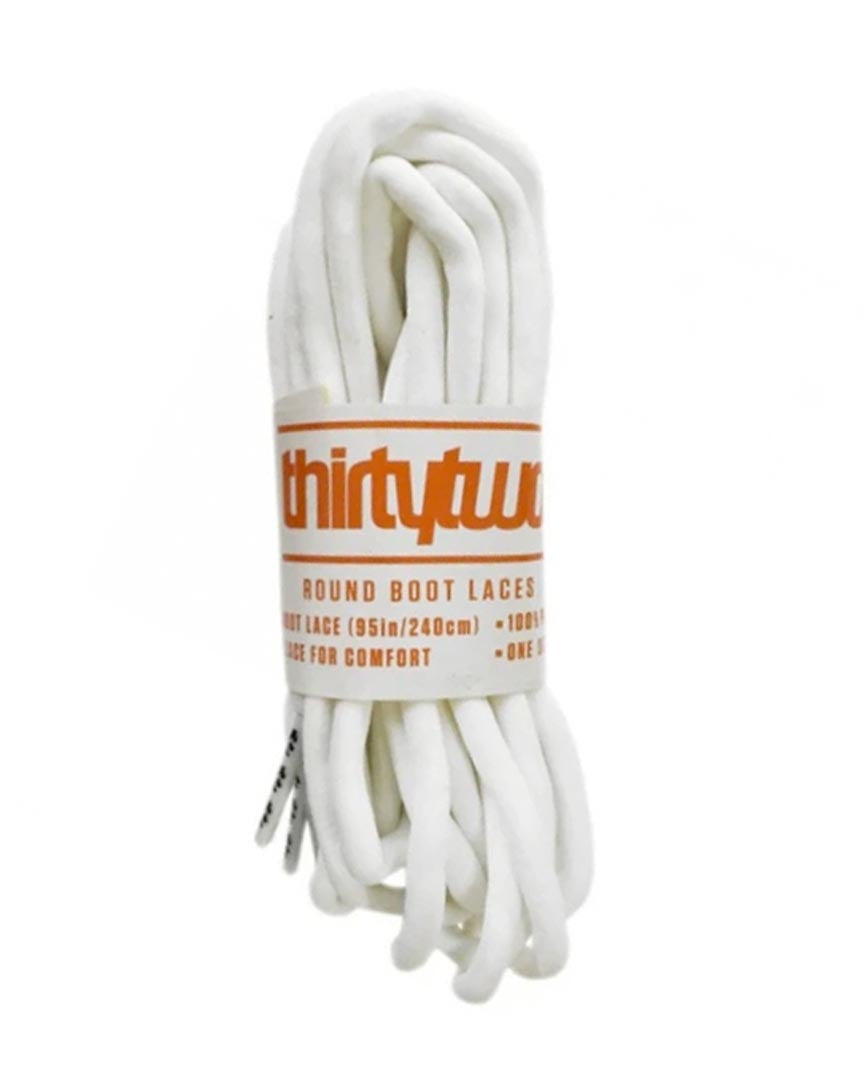 Thirtytwo Snowboard Boot Laces - White