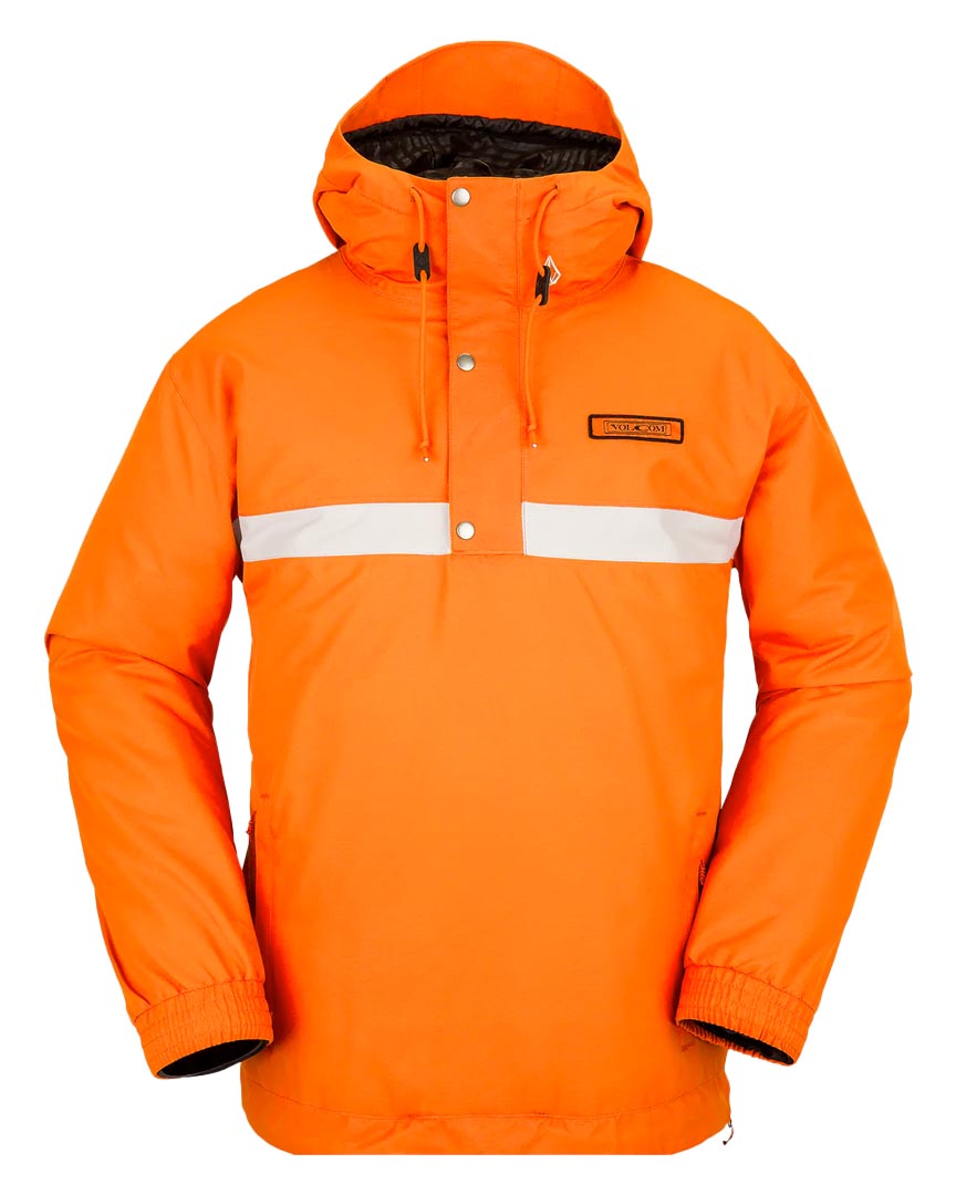 Winter jacket Longo Pullover - Orange Shock