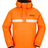 Longo Pullover Winter Jacket - Orange Shock