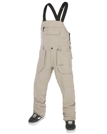 Roan Bib Overall Snow Bib - Dark Khaki