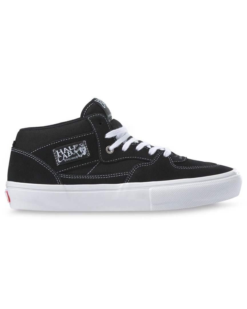 Souliers Skate Half Cab - Black/White