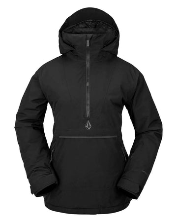Women's Fern Insulated Gore-Tex Pullover Winter Jacket - Black