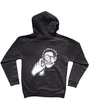 Facepaint Logo Hoodie - Black