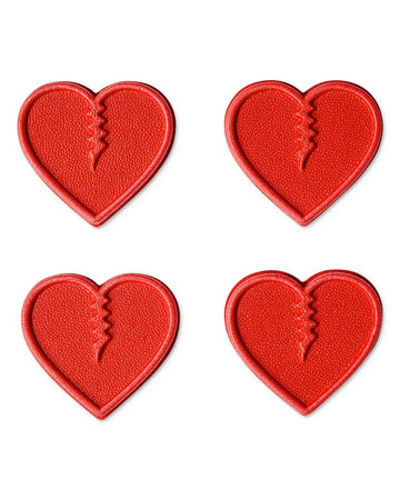 Snowboard accessory Mini Hearts - Red