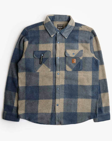 Bowery Arctic Stretch Fleece Shirt - Moonlit Ocean