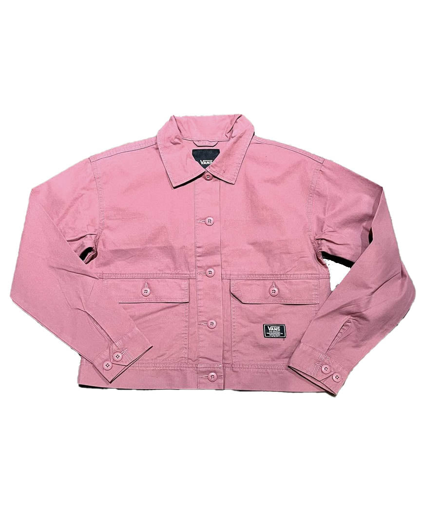 Wms Misty Shacket Jacket - Deco Rose