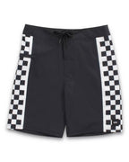 Kids Sidelines Boardshorts - Black/Checkerboard