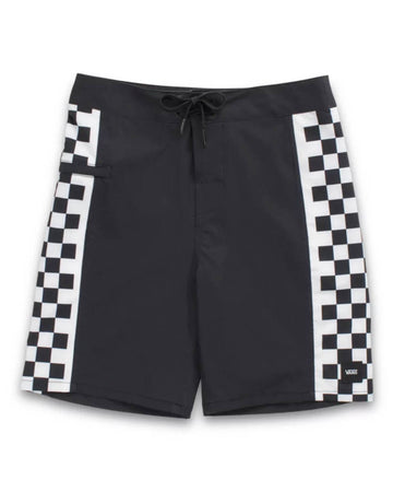 Kids Sidelines Boardshorts - Black/Checkerboard
