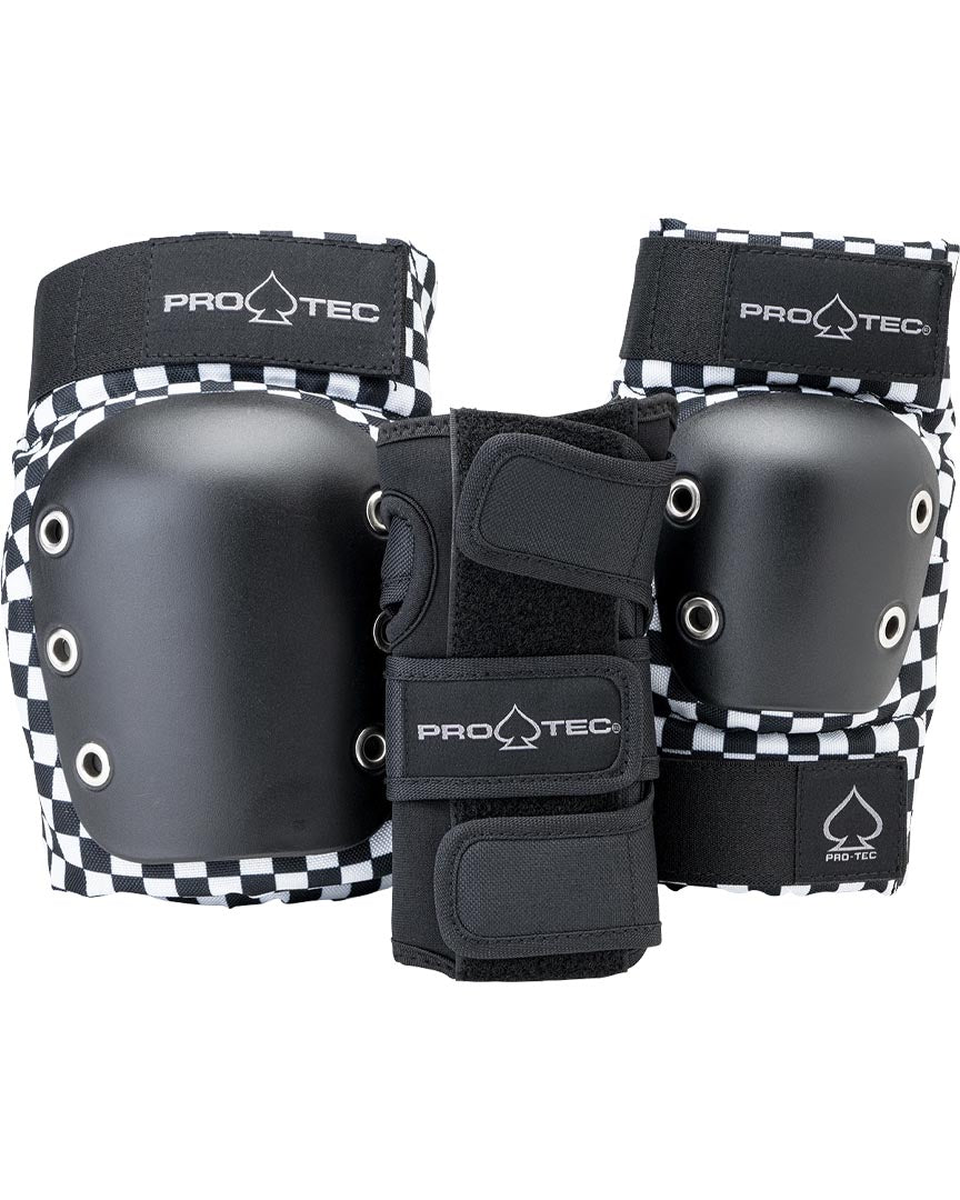 Jr. Street Gear 3-Pack -Protective Gear - Checkers