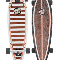 Pintail Gold Stripe Complete Longboard