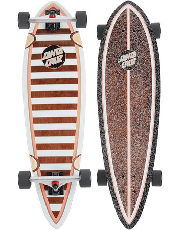 Pintail Gold Stripe Complete Longboard