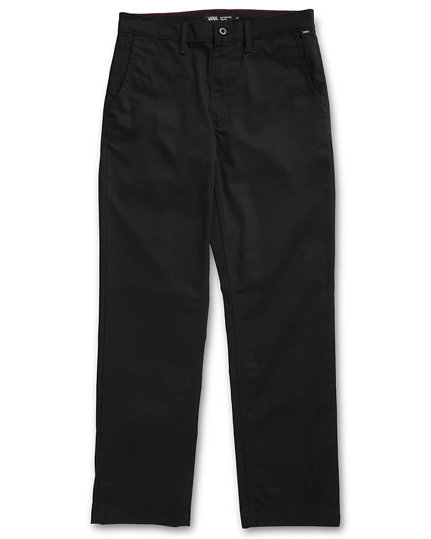 Authentic Chino Relaxed Pants - Black