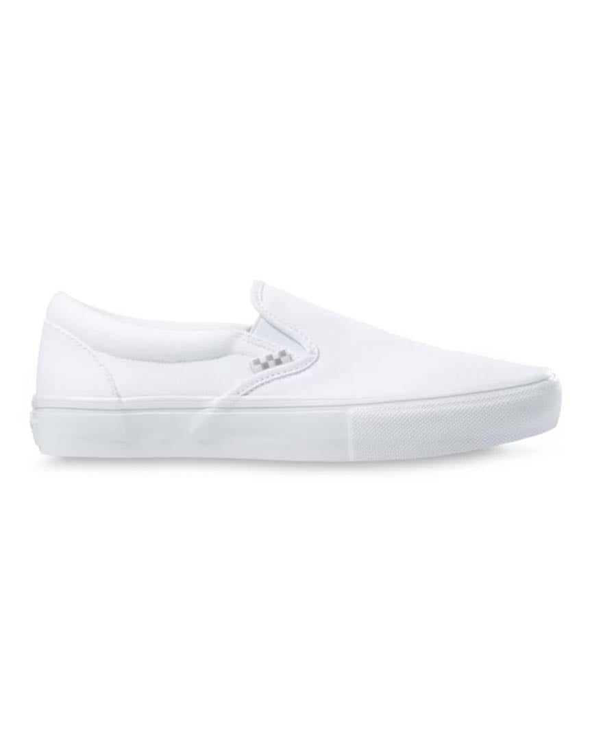 Souliers Skate Slip-On - White