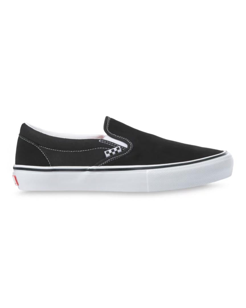 Skate Slip-On Shoes - Black/White