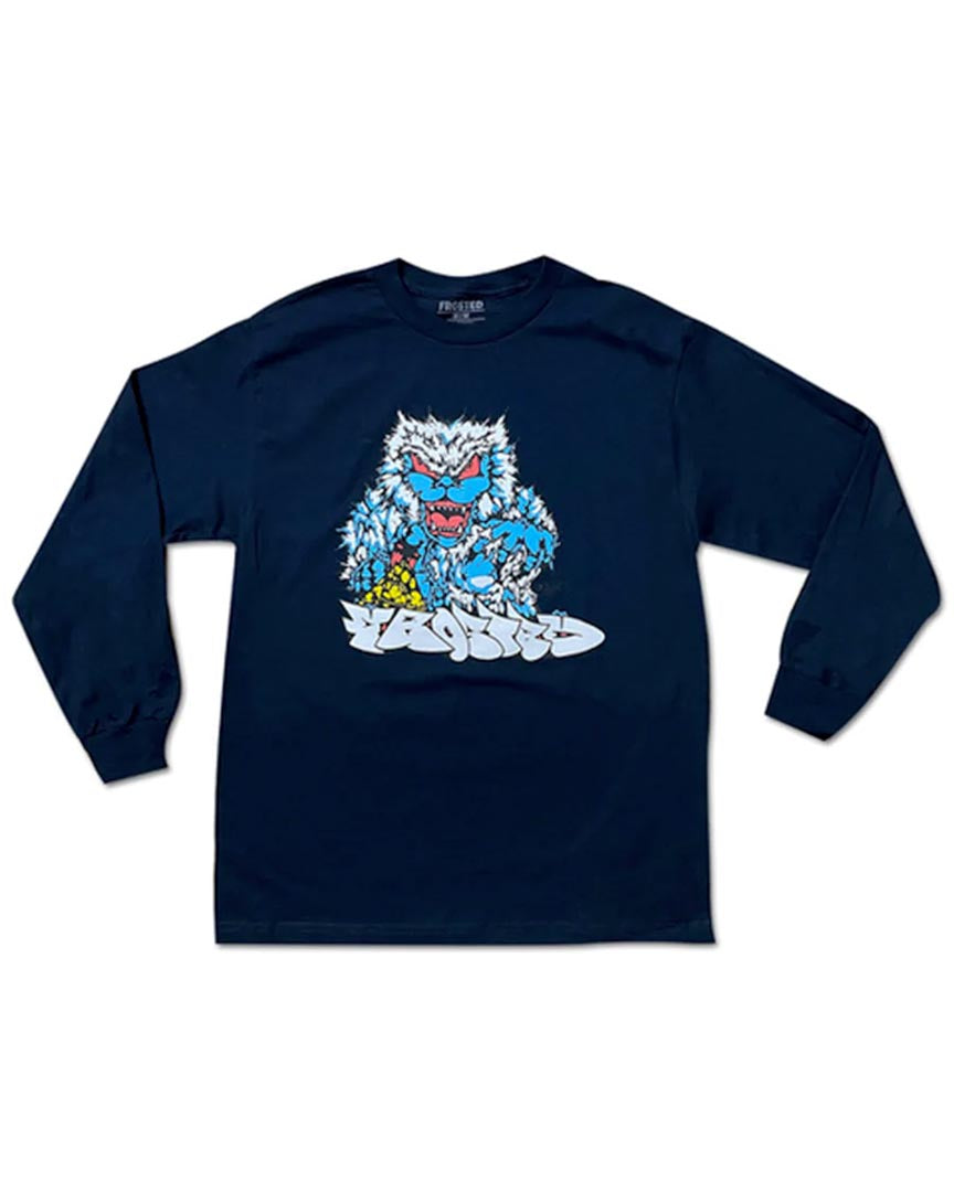 Hoodie Yeti Longsleeve - Navy