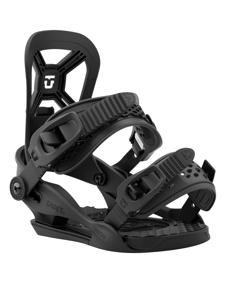 Cadet Xs Kids Snowboard Bindings - Black 2023/24
