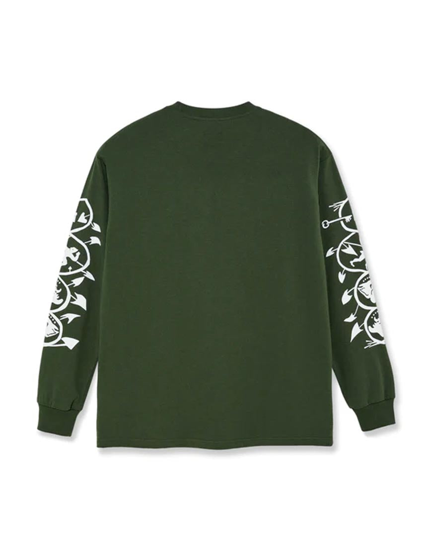 T-shirt manche longue Spiral Longsleeve - Dark Olive