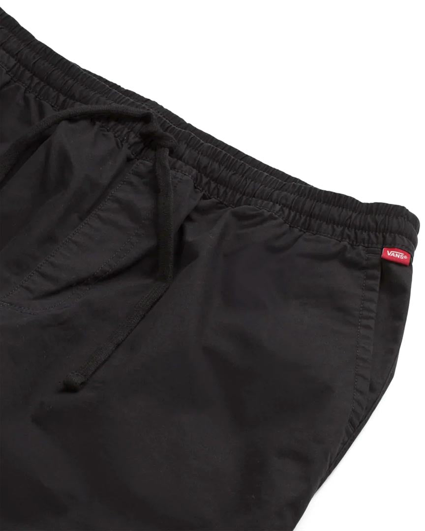 Pants Range Baggy Tapered Elast - Black