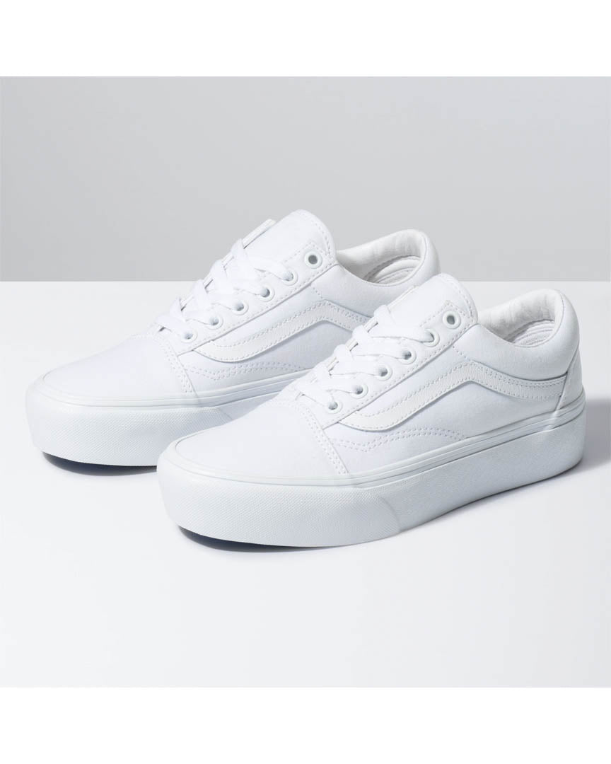 Souliers Old Skool P - True White