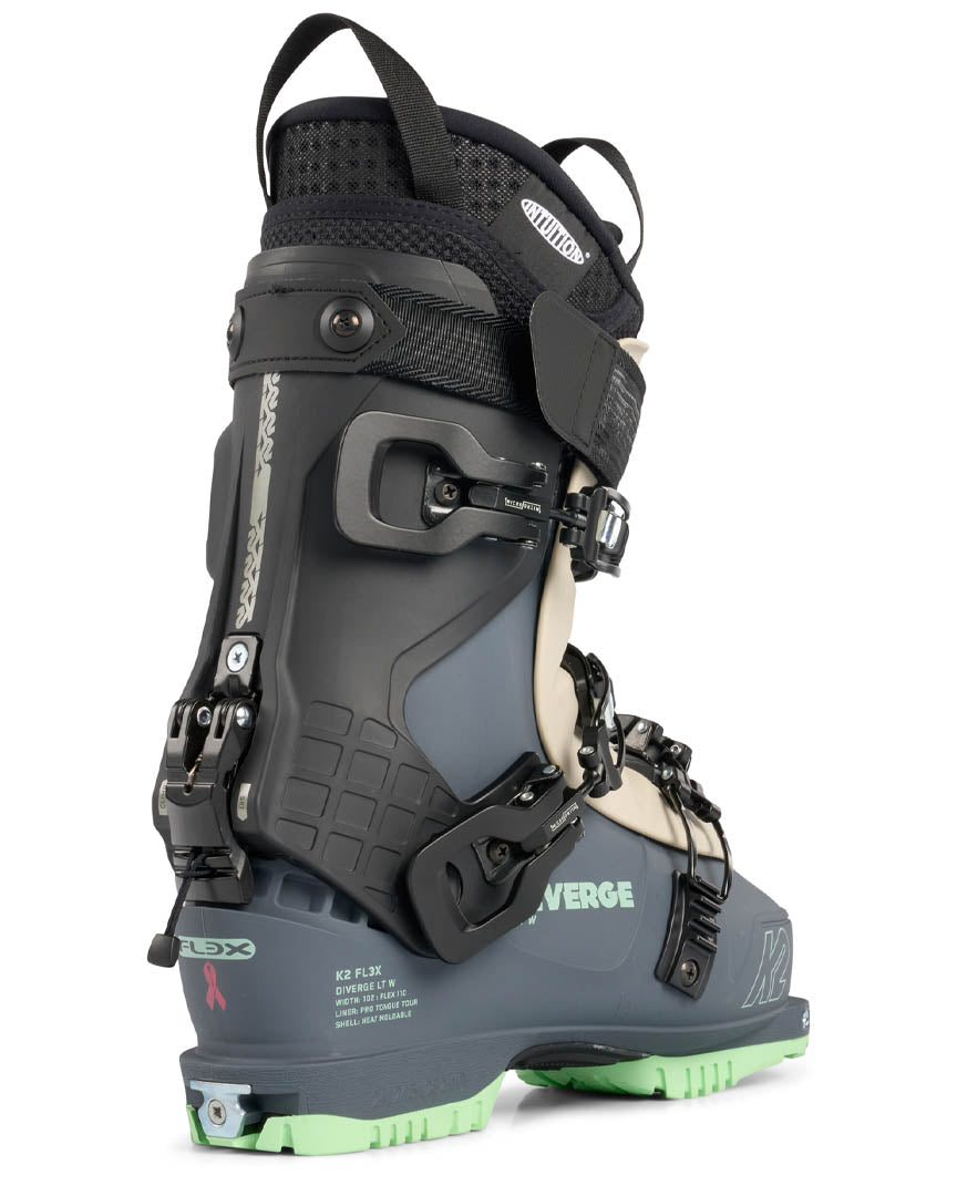 K2 Diverge Lt W Ski Boots - Gray 2023