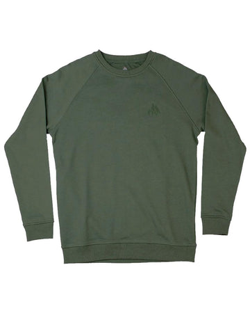 Truckee Crewneck Sweatshirt - Pine Green