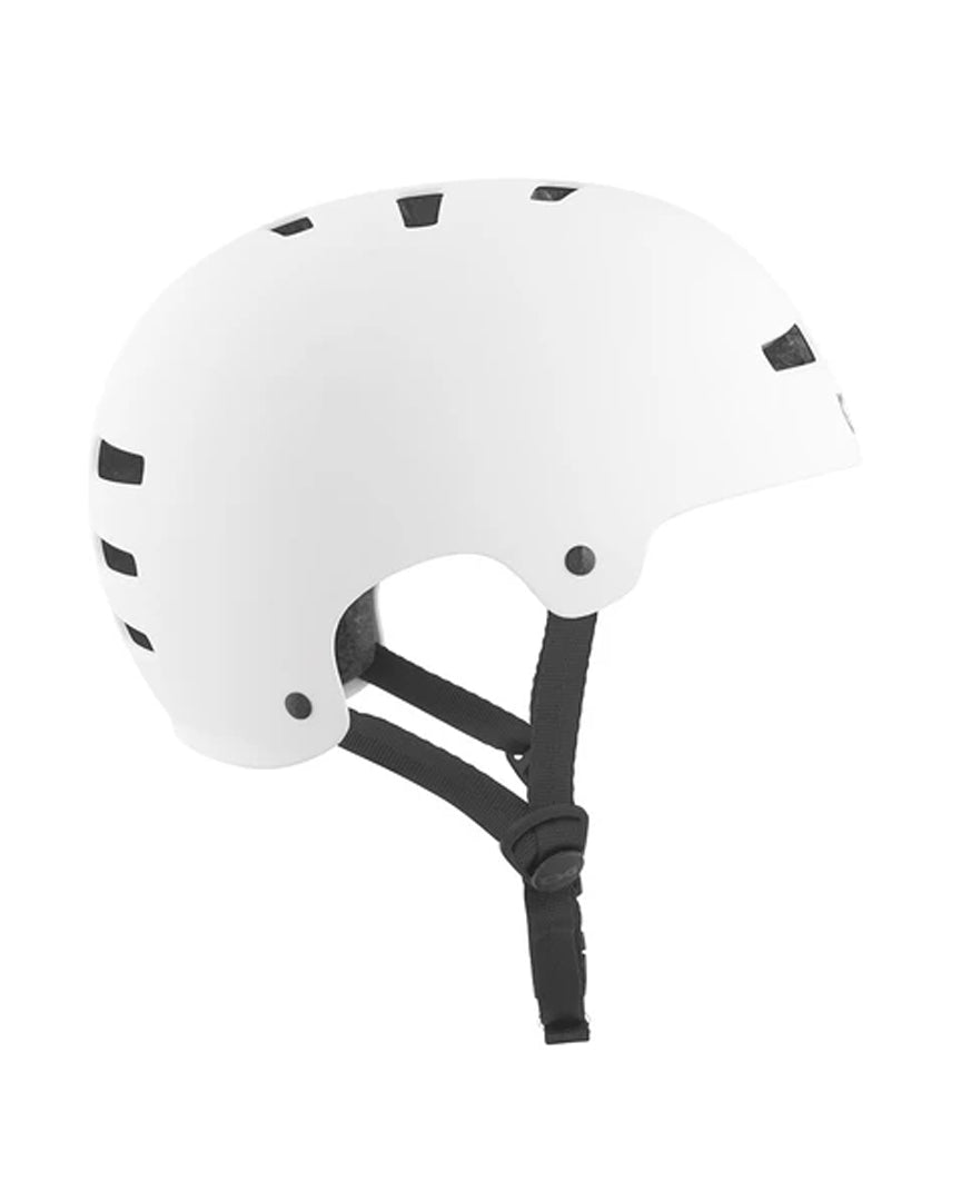 Evolution Youth Solid Colour Helmet - Satin White