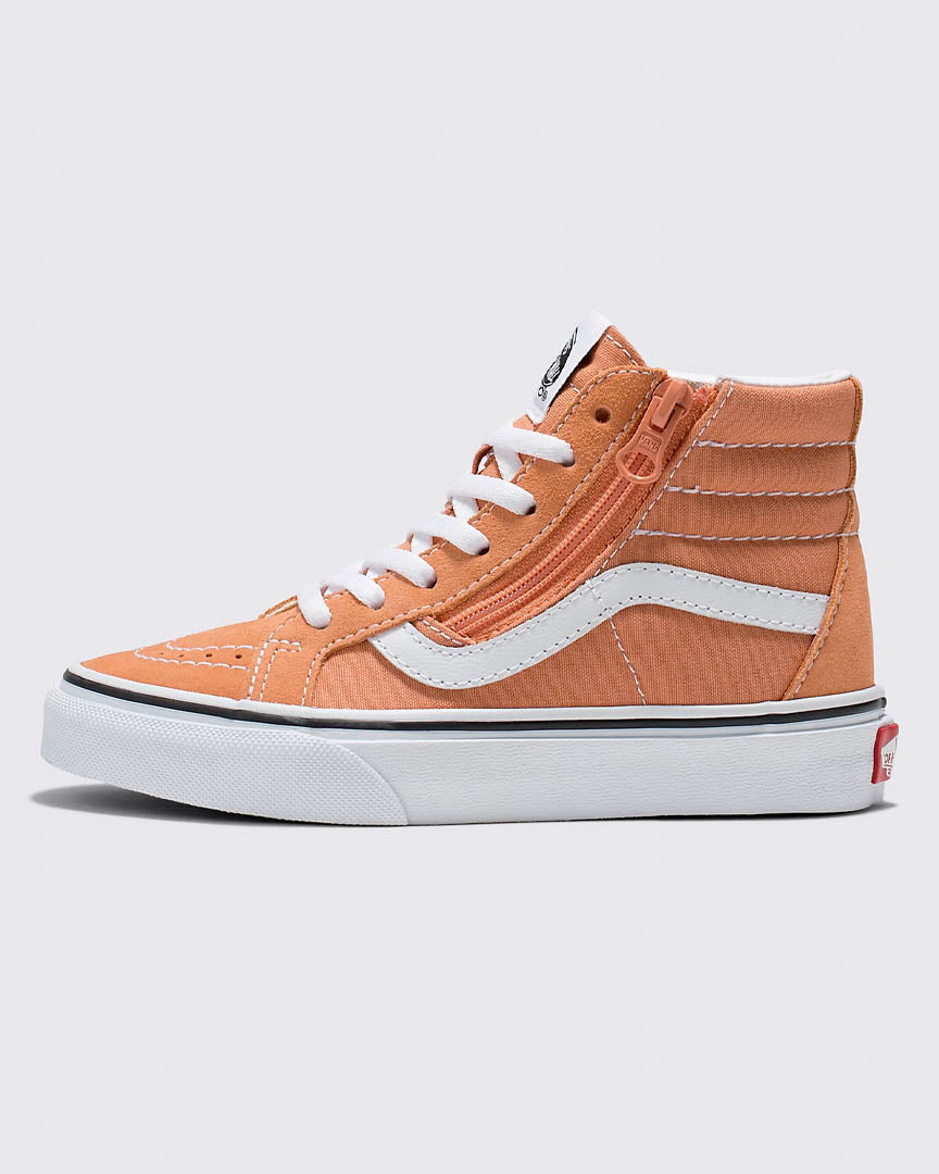 Kids Sk8-Hi Reissue Side Zip Shoes - Color Theory Sun Baked