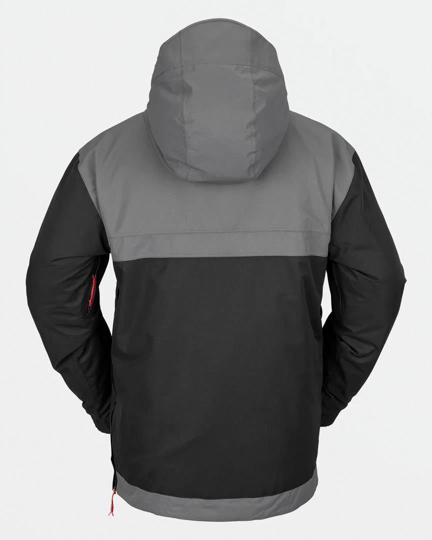 Longo Pullover Winter Jacket - Black