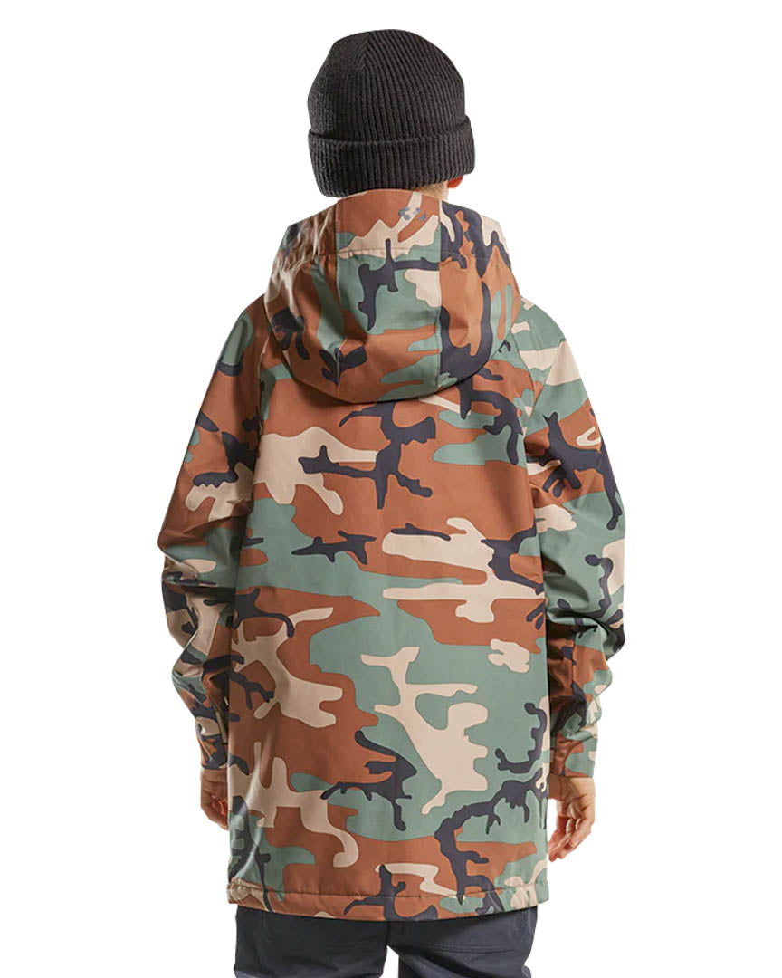 Youth Grasser Insulated Winter Jacket - Camo