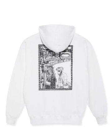 Gorilla King Hoodie - White